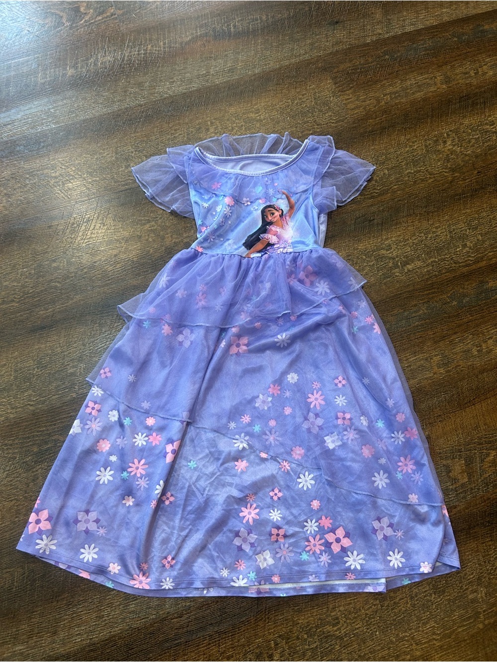 Disney's Encanto Isabela Princess Nightgown with Floral Print 8